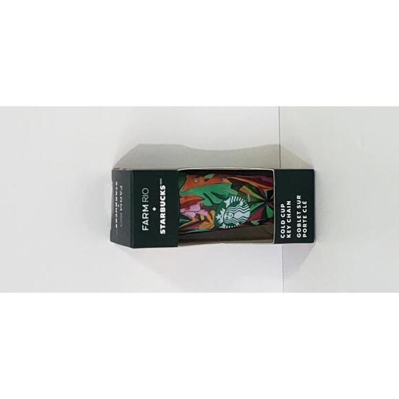 Farm Rio x Starbucks Cold Cup Key Chain - Picture 1 of 4